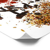 Poster Épice de toile de vie Imprimer (Coin)