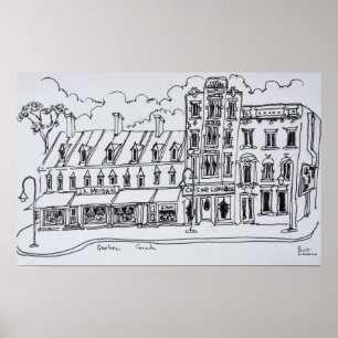 Poster Épicerie J.A. Moisan Canada