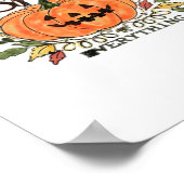 Poster Épices citrouilles - Collection Halloween (Coin)