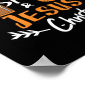 Poster Épices citrouilles Et Jésus Christ Fun Fall Christ (Coin)