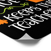 Poster Épices citrouilles garde cet enseignant Nice Hallo (Coin)