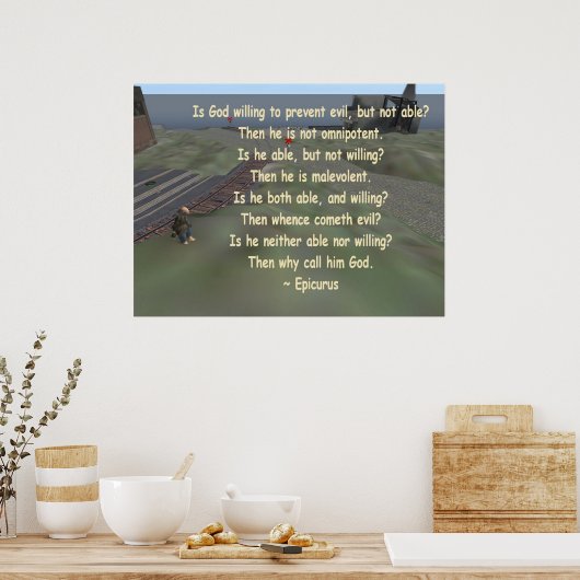 Poster épicurus (Cuisine)