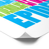 Poster Épidémiologie colorée (Coin)