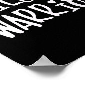 Poster Epilepsie Guerrier Epilepsie Sensibilisation (Coin)