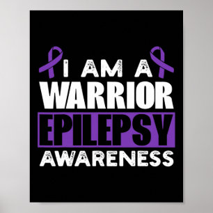 Poster Epilepsie Guerrier Epilepsie Trouble de saisie Epi