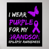 Epilepsie Je Porte Du Purple Pour Mon Grand-Fils R