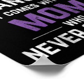 Poster Epilepsie Maman Epilepsie Conscience de l'épilepsi (Coin)