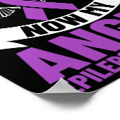 Poster Epilepsie Ruban Mon Héros Est Maintenant Mon Ange (Coin)