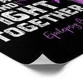 Poster Epilepsie Soutien familial Sensibilisation Sparte (Coin)