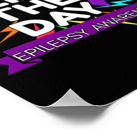 Poster Epilepsy Awareness  (Coin)