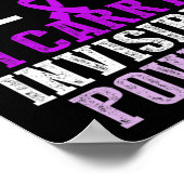 Poster Epilepsy Awareness Epileptic Warrior Survivor 11  (Coin)