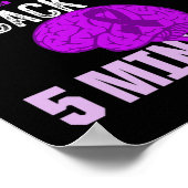 Poster Epilepsy Awareness Epileptic Warrior Survivor 4  (Coin)