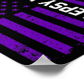 Poster Epilepsy Awareness Epileptic Warrior Survivor 7  (Coin)