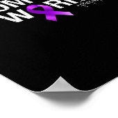 Poster Epilepsy Awareness Month Mom Of A Warrior Purple R (Coin)