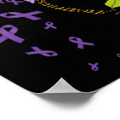 Poster Epilepsy Awareness Sunflower  (Coin)