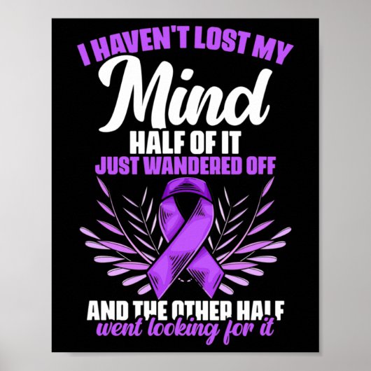 Poster Epilepsy Mind - Epilepsy Survivor Epilepsy Awarene (Devant)