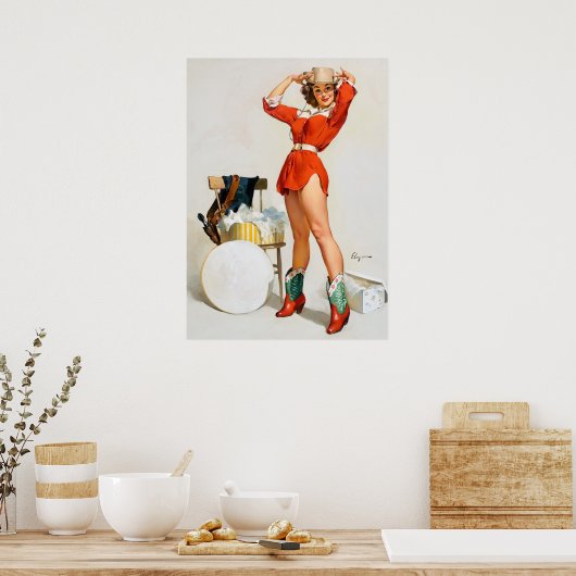 Poster Épingle Casquette de la fille (Cuisine)