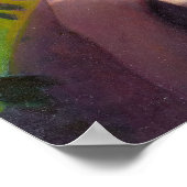 Poster Épingle Casquette jaune vers le haut (Coin)