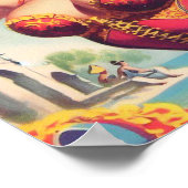 Poster Épingle de flamenco mignonne (Coin)