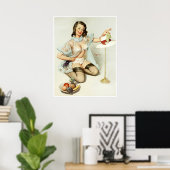 Poster Épingle de fruits (Bureau à domicile)