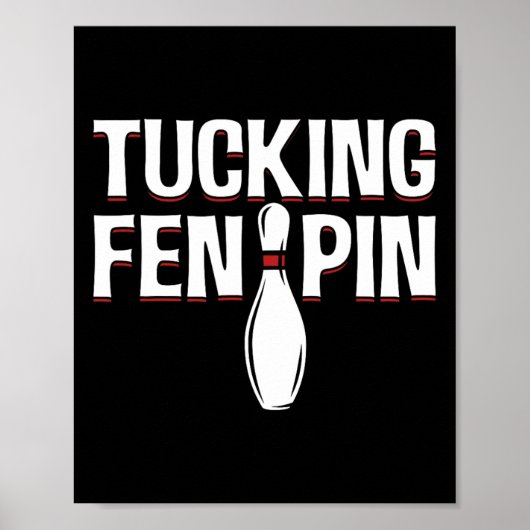 Poster Épingle De Plume Pour Les Joueurs De Bowling (Devant)