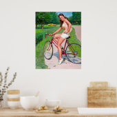 Poster Épingle de vélo vers le haut (Cuisine)