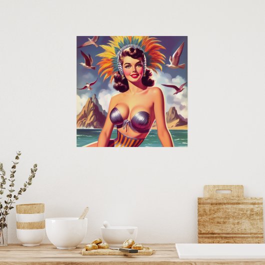 Poster Épingle du Carnaval (Cuisine)