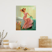 Poster Épingle du soleil du matin vers le haut (Cuisine)