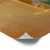 Poster Épingle du soleil du matin vers le haut (Coin)