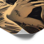 Poster Épingle japonaise tatouée (Coin)