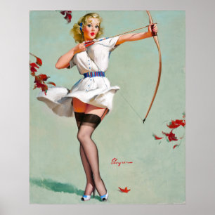 Poster Épingle vers le haut