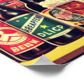 Poster Épingle vintage (Coin)