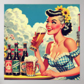 Poster Épingle vintage (Devant)