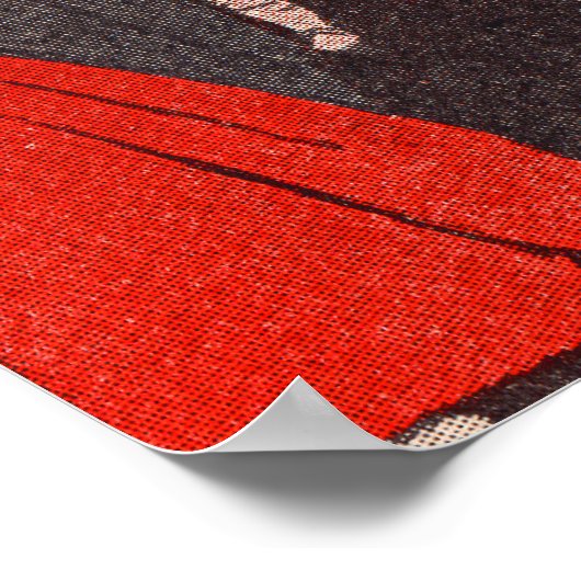 Poster Épingler la queue âne (Coin)