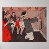 Poster Épingler la queue âne (Devant)