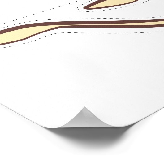 Poster Épingler la queue sur la Giraffe (Coin)