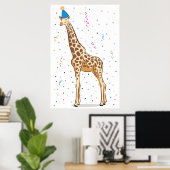 Poster Épingler la queue sur la Giraffe (24x36) (Bureau à domicile)