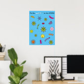 Poster Épingler l'aiguille sur le COVID (Bureau à domicile)