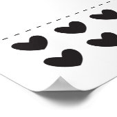 Poster Épingler le nez sur le jeu de fête d'anniversaire  (Coin)