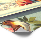 Poster Épinglette de douche vintage (Coin)