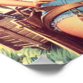 Poster Épinglette vintage (Coin)