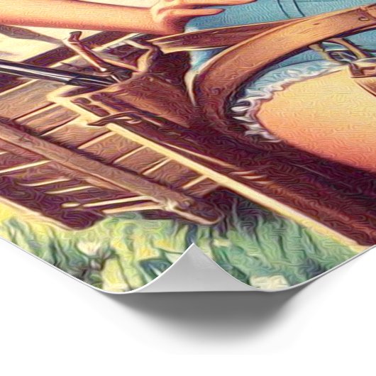 Poster Épinglette vintage (Coin)