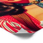 Poster Épinglette vintage (Coin)