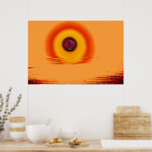 Poster Épiphanie Au Coucher Du Soleil (Cuisine)