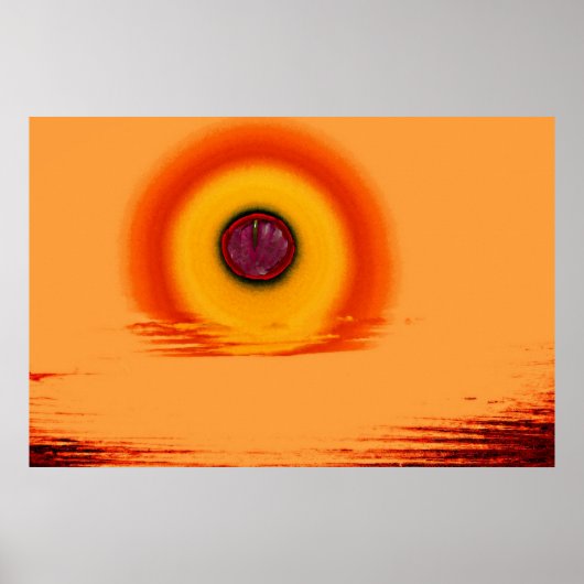 Poster Épiphanie Au Coucher Du Soleil (Devant)