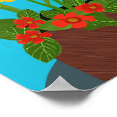 Poster Episcia et Daffodique (Coin)