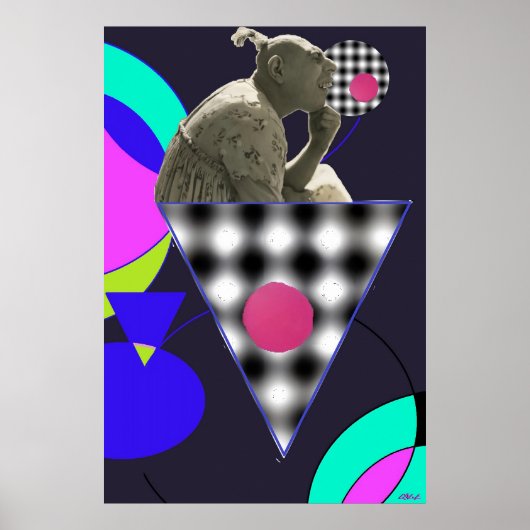 Poster Éplucher la crème glacée sur la société (Devant)