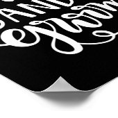 Poster Épouse Cadeau mariage Et Salle De Sport (Coin)