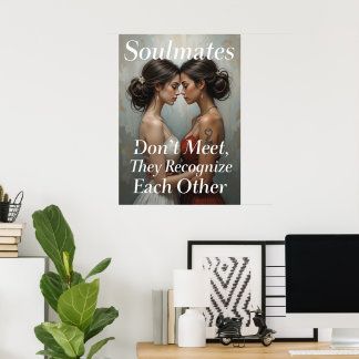 Poster Épouses Femmes Inspirantes Amitié Art