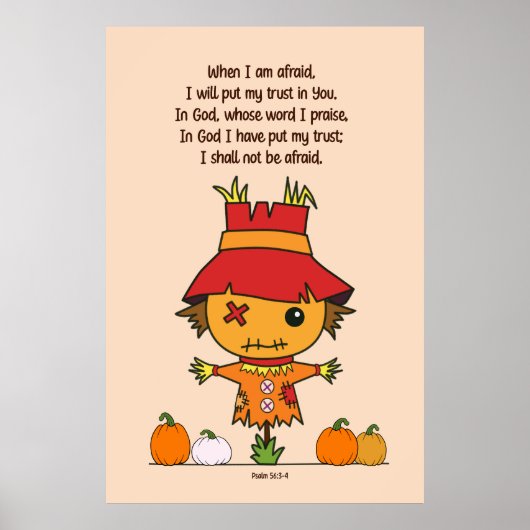 Poster Épouvante Quand j'ai peur (Devant)